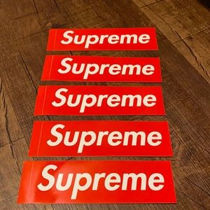 Supreme stickers! Authentic. Box logo